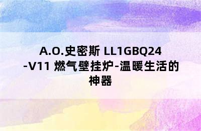 A.O.史密斯 LL1GBQ24-V11 燃气壁挂炉-温暖生活的神器